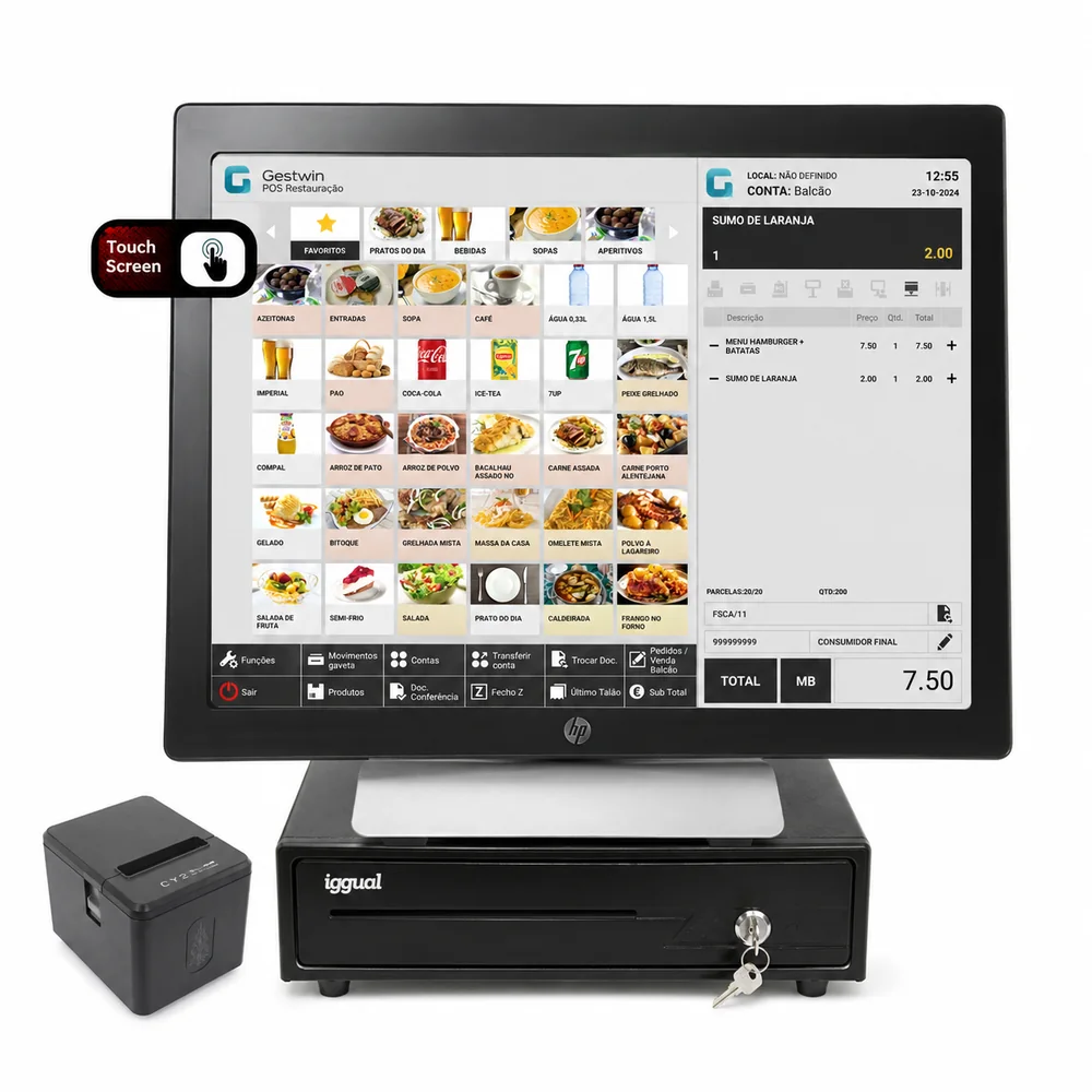 Equipamento POS profissional